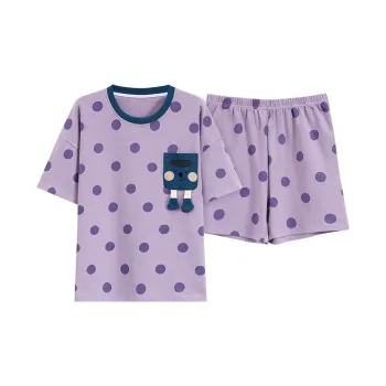 Mulong Family Pajama Set Women's Purple