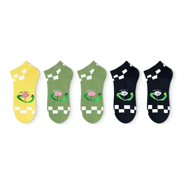 SALOATO Ankle Socks Women's 5 Pack-8