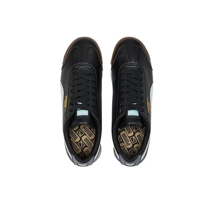 PUMA Roma Basic Plus 'Black White Mint'-3