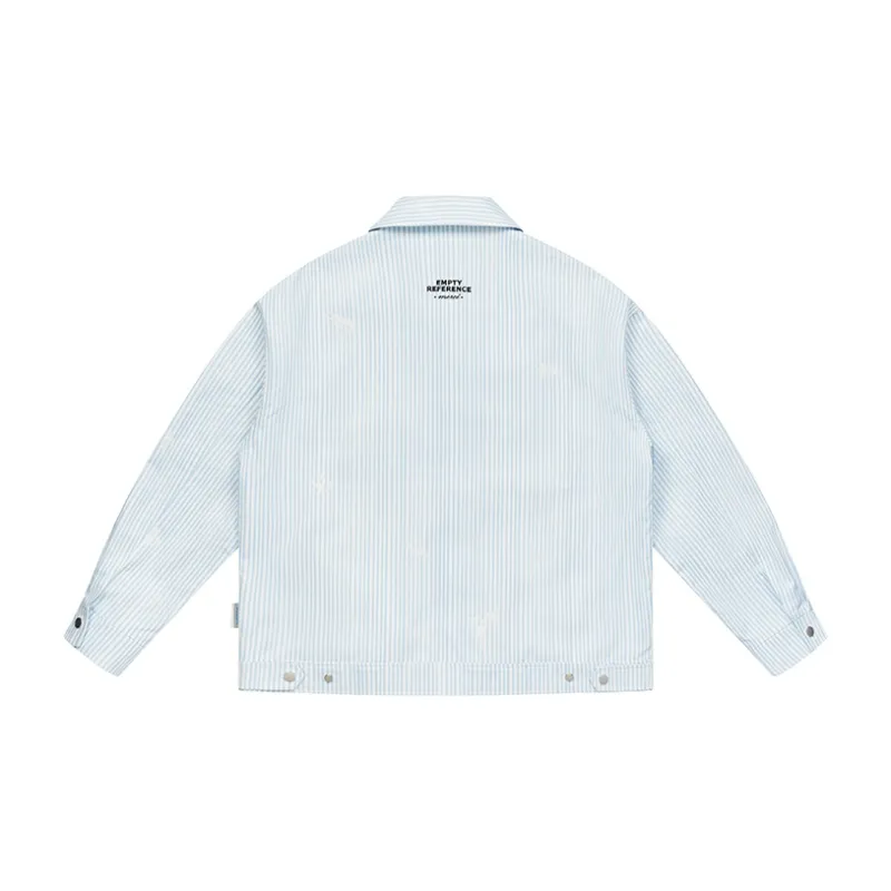 EMPTY REFERENCE Jackets & Coats Unisex Blue-1