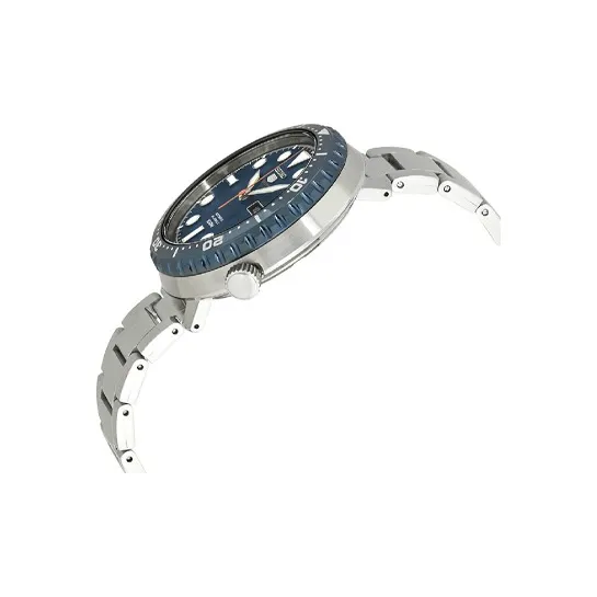 SEIKO Automatic Mechanical Movement Stainless Steel Strap Watch Men's Watch Blue Dial SRPC63K1-1