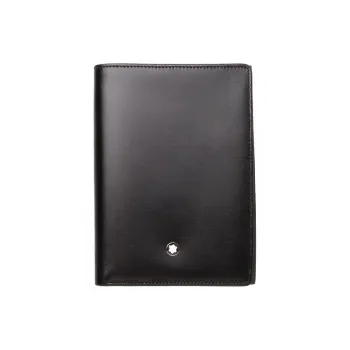 MONTBLANC Meisterstuck Cow Leather Wallet Men's Black