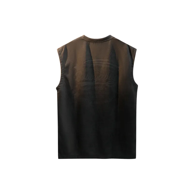 BOBBY ABLEY Versatile Loose Fit Straight Fit Letter Moisture Wicking Sleeveless Tank Top Unisex-1