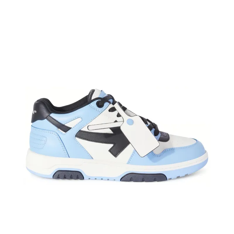 OFF WHITE Out Of Office Low Top Leather Sneaker 'Blue Black White'-1