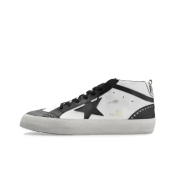 Golden Goose Mid Star Leather Sneakers