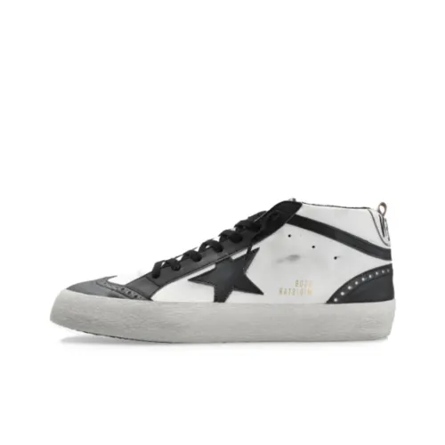 Golden Goose Mid Star Leather Sneakers