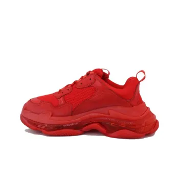 Balenciaga Triple S Clear Sole Sneaker 'Red' 2019