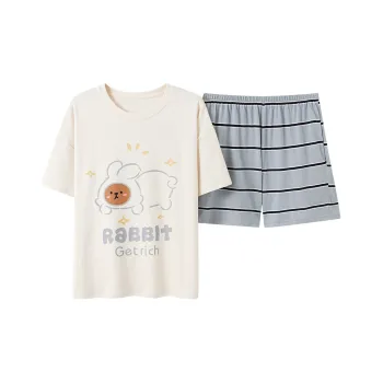 William Pajama Set Women's White