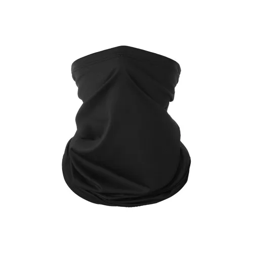 Montagut Polar Fleece Beanies Unisex Black White Python Print