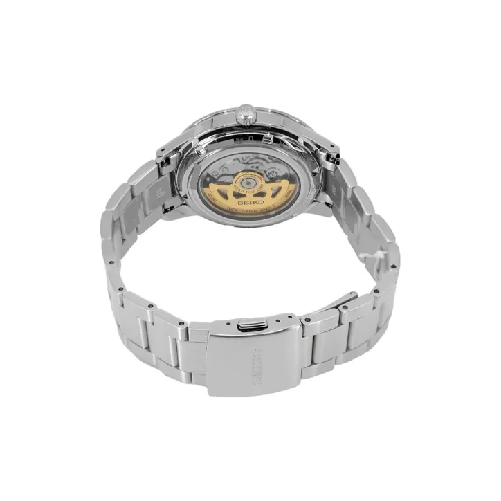 SEIKO Mechanical Movement Watch Men's Watches Black Dial SSA425J1-3