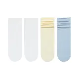 Breathability White+Breathability White+Cheese Yellow+Iris Blue