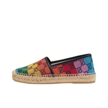 GUCCI GG Supreme Espadrilles Women's Multicolor
