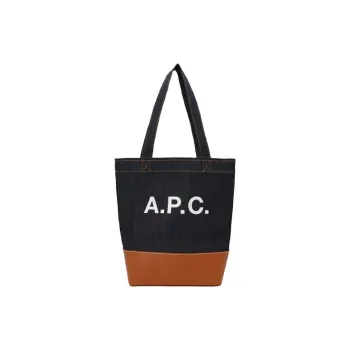 A.P.C Axelle Two Tone Small Tote Bag