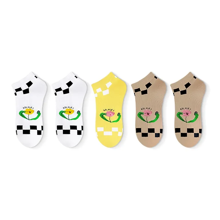 SALOATO Ankle Socks Women's 5 Pack-4