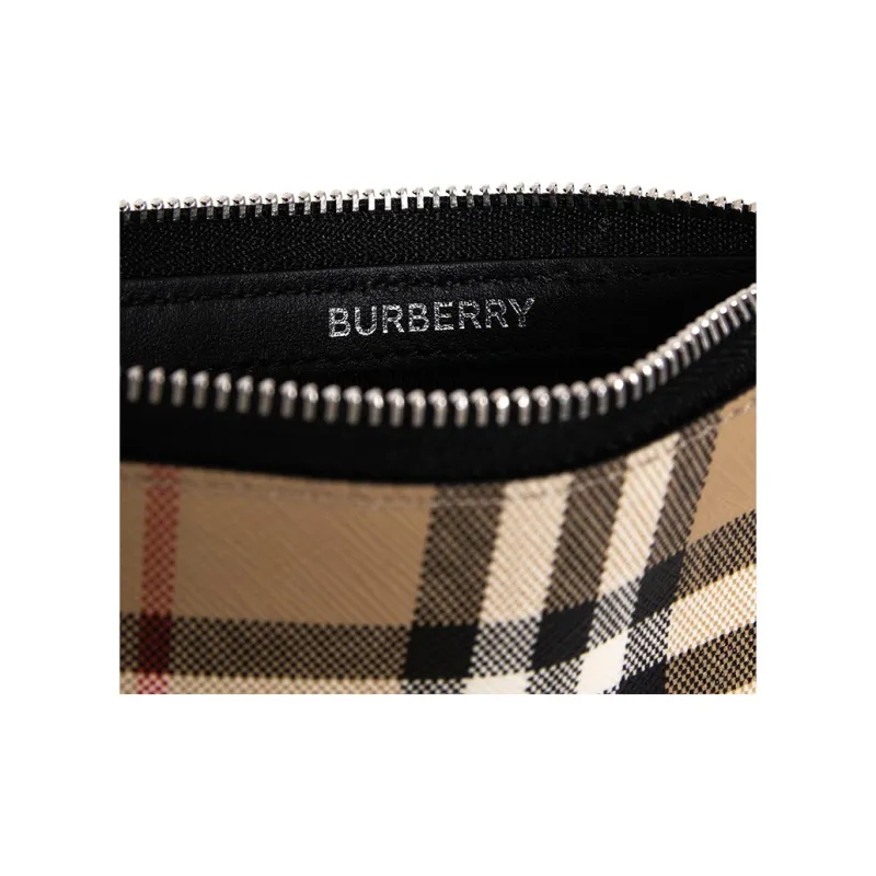 Burberry Polyurethane Wallets Card Holders Men's Multicolor-4