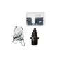 White Backpack+Box of Carbon Tower Nails (34 Pcs+Nail Pullers)