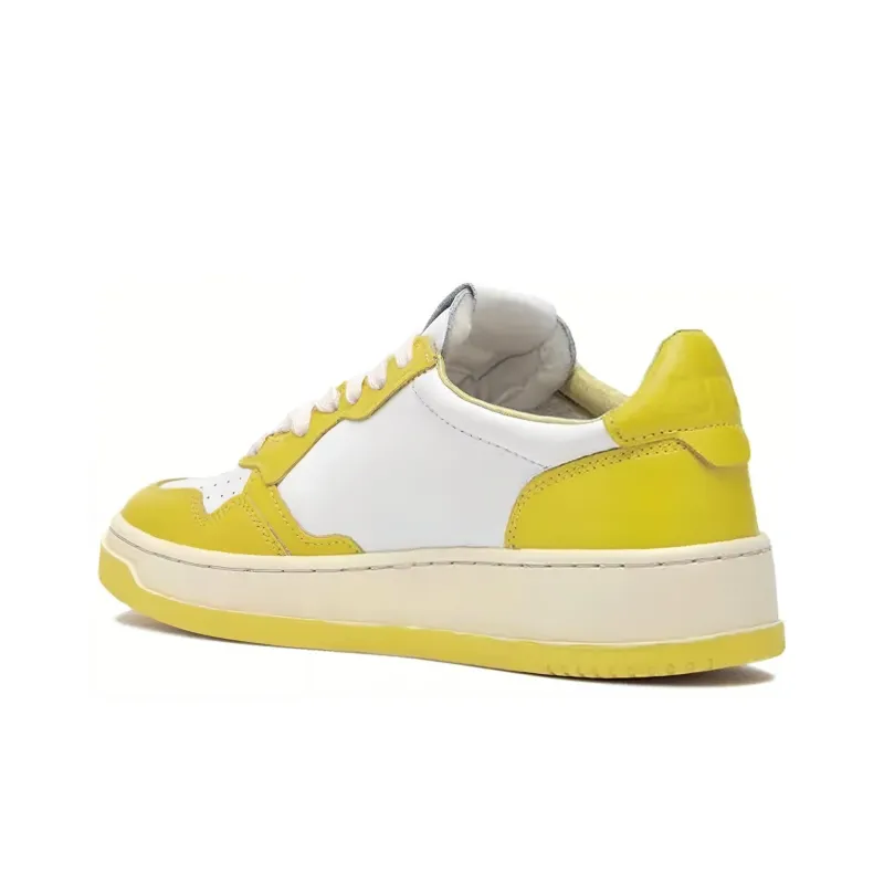 AUTRY Logo-patch Leather Sneakers-3