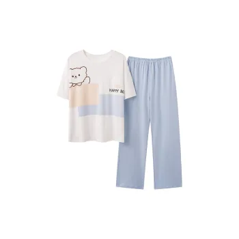 William Pajama Set Women's White