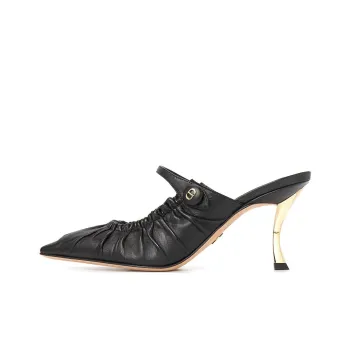 DIOR D Fame Stylish Sandal 8cm Women's Black