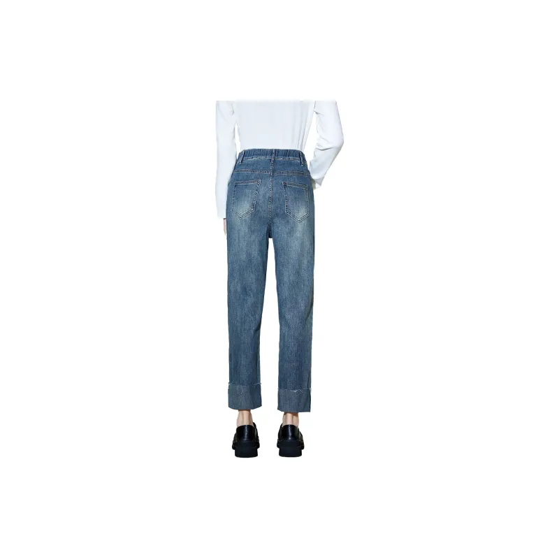 SMEN Jeans Women's Blue-1