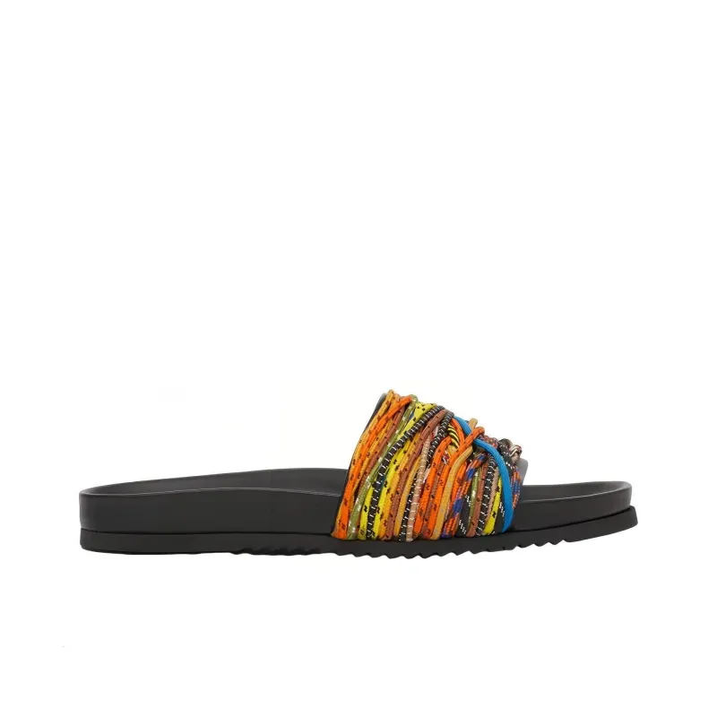 Burberry EVA Odor-Resistant Slide Slippers Men's Multicolor-1