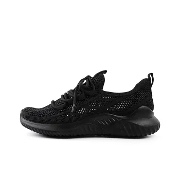 Warrior Abrasion Resistant, Breathable, Lightweight Running Shoes Unisex Black