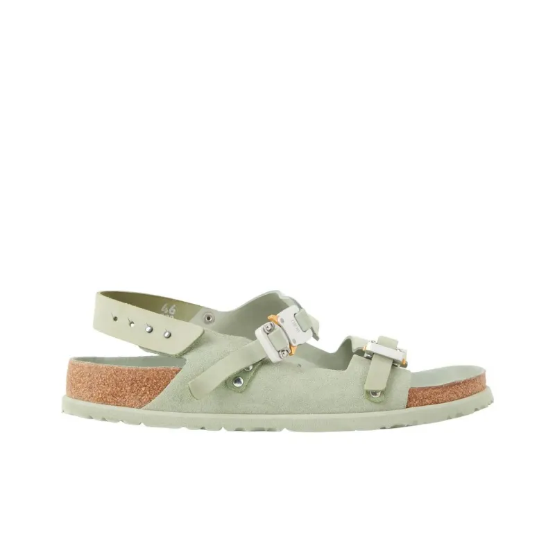 DIOR By Birkenstock Sandale Milano Pastel Green Nubuck Calfskin-1