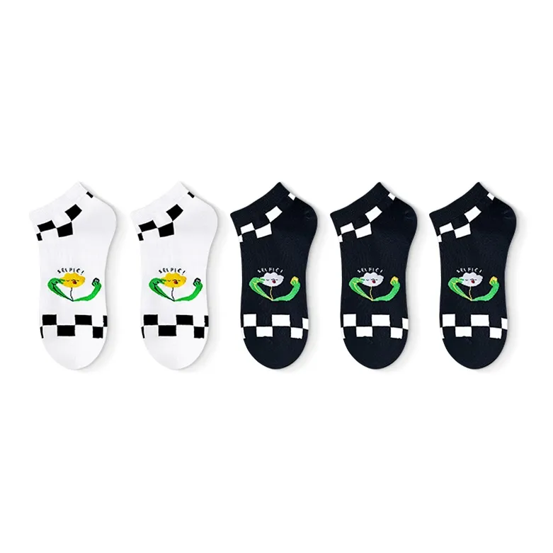SALOATO Ankle Socks Women's 5 Pack-12