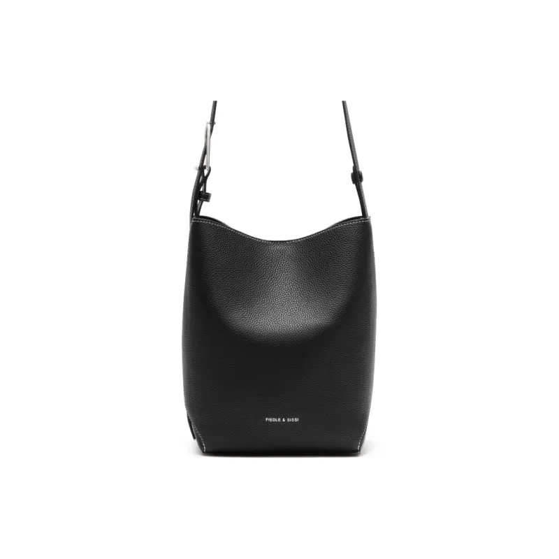 FIEDLE&SISSI Top Grain Cow Leather Bucket Bag Crossbody Bag, Shoulder Bag Women's Multicolor-0