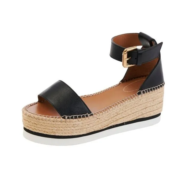 See By Chloe Glyn Strap Sandals Women's Black-3