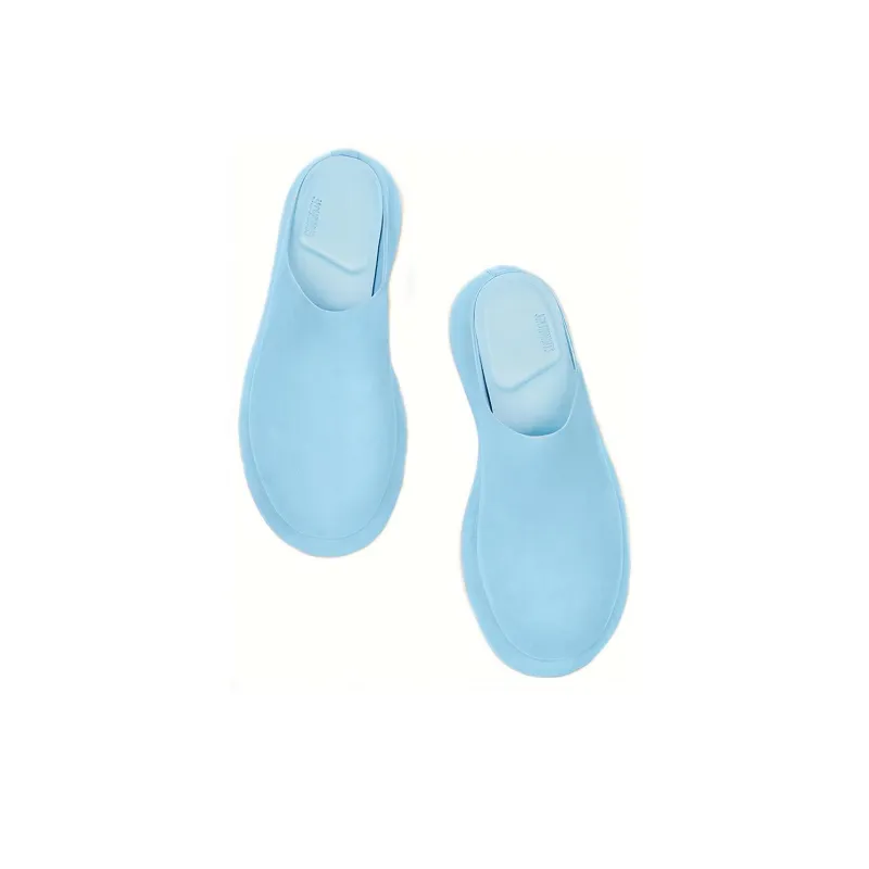 Jacquemus Fashion Slippers Unisex Light Blue-2
