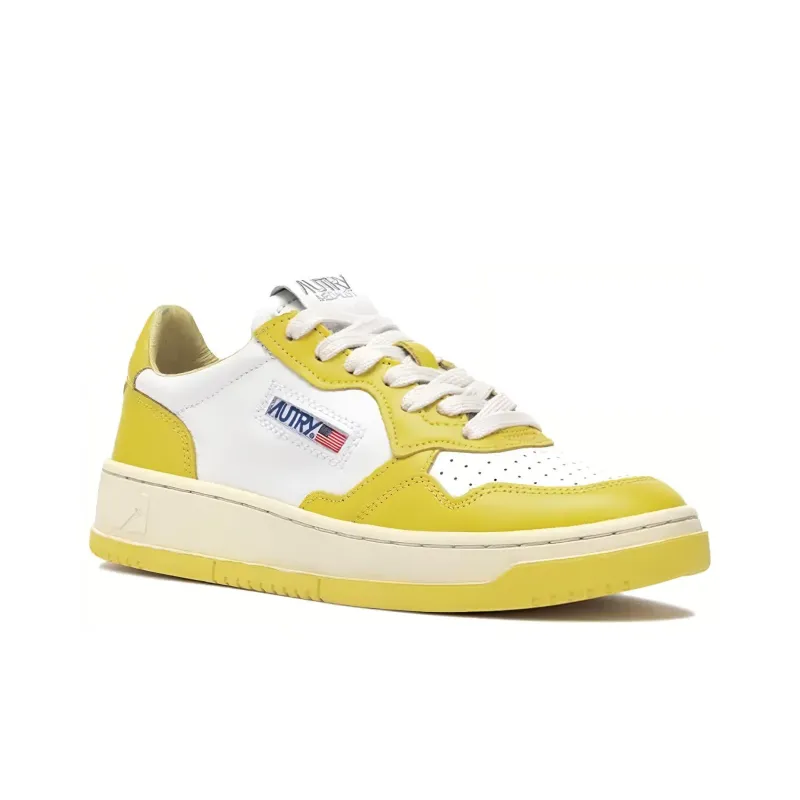 AUTRY Logo-patch Leather Sneakers-2