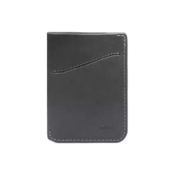 BELLROY Cow Leather Card Holder Men's Carbon Gray Blue-0