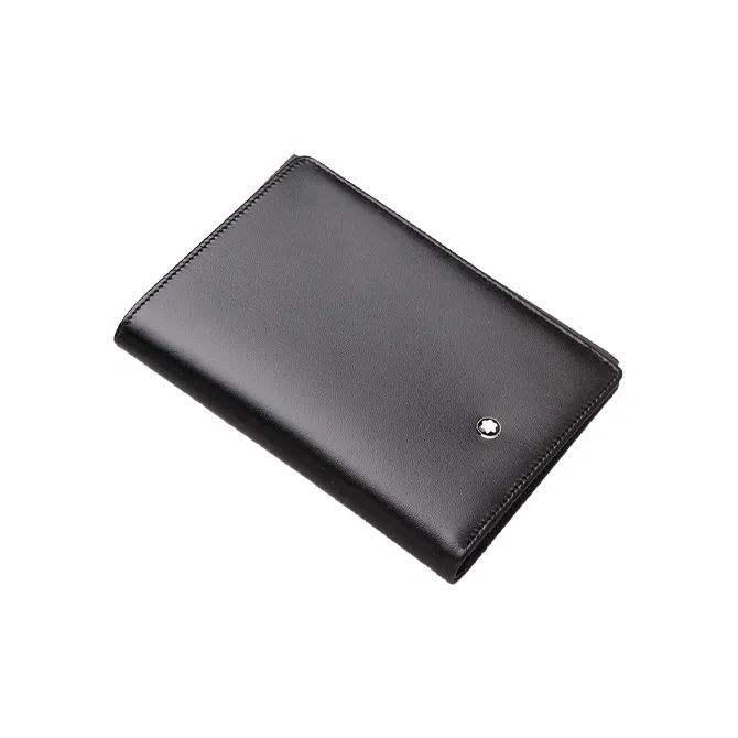 MONTBLANC Meisterstuck Cow Leather Wallet Men's Black-4