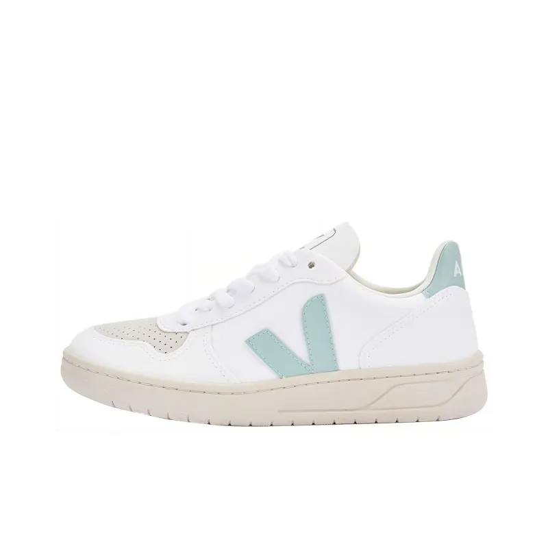 VEJA V 10 Lace Up 'White Matcha Grey'-0