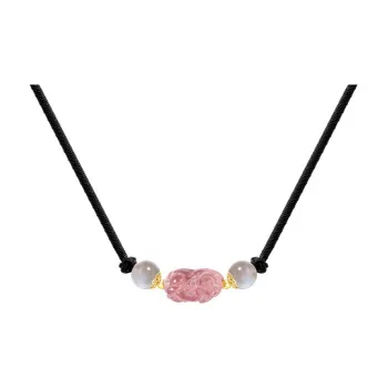 TRUE ME Obsidian Necklaces Unisex