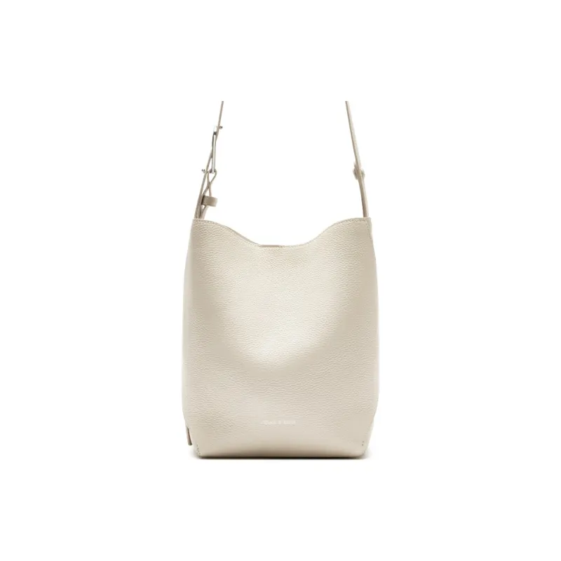 FIEDLE&SISSI Top Grain Cow Leather Bucket Bag Crossbody Bag, Shoulder Bag Women's Multicolor-3