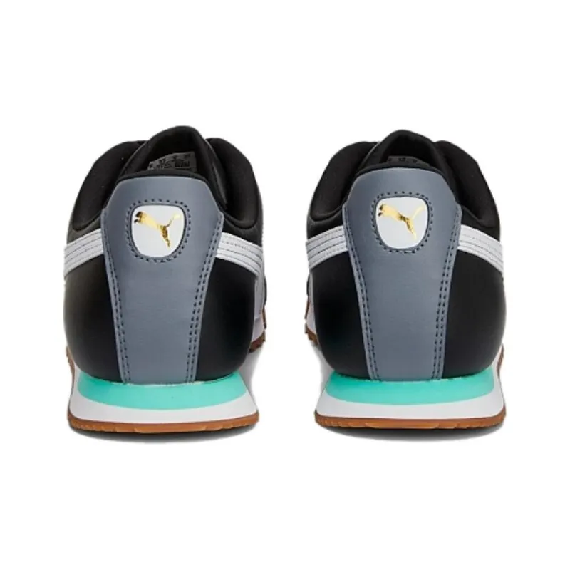 PUMA Roma Basic Plus 'Black White Mint'-4