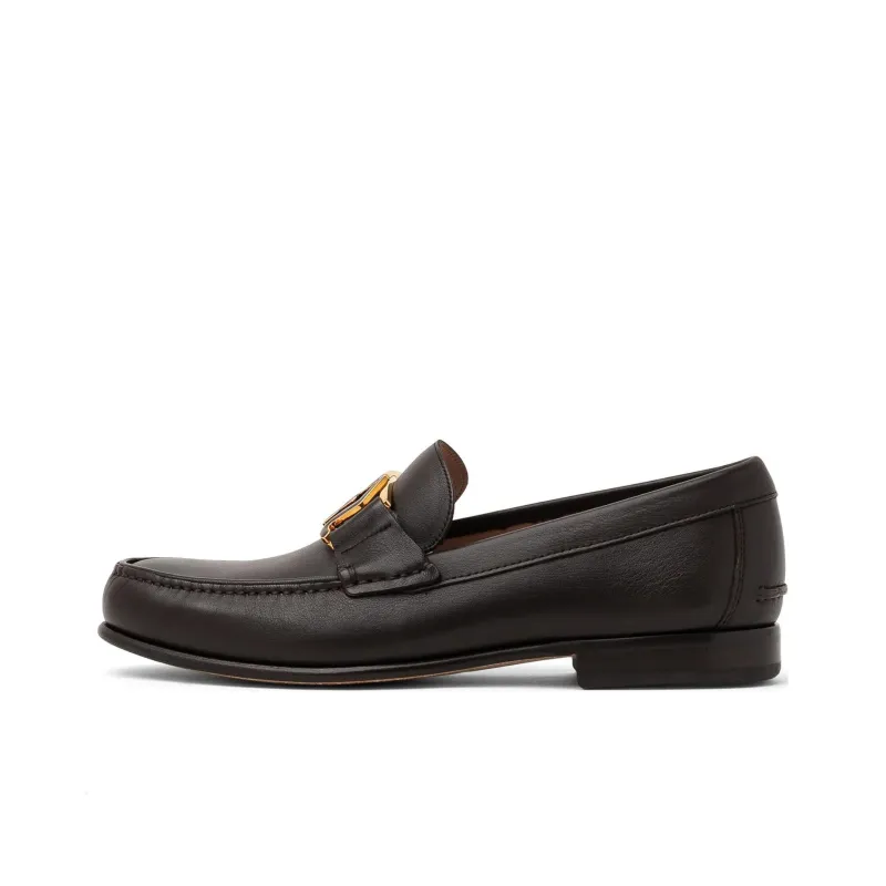 FERRAGAMO Men's Casual Shoes Men's Coffee-1