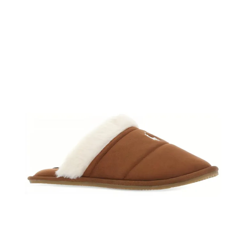 Polo Ralph Lauren Wrap toe Slippers Women's Brown-2