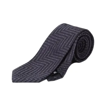 EMPORIO ARMANI Silk Ties Men's Blue