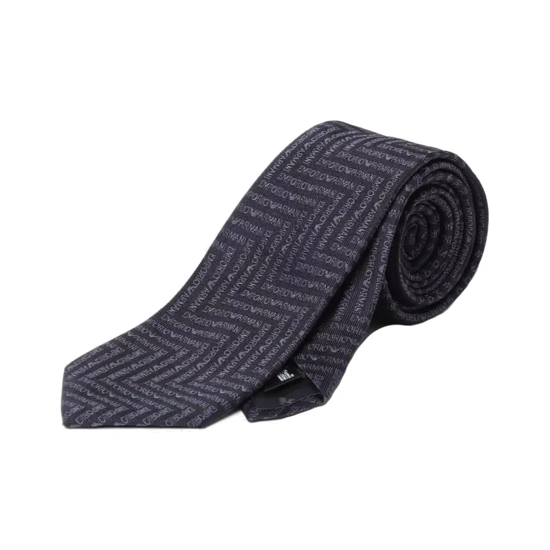 EMPORIO ARMANI Silk Ties Men's Blue-0