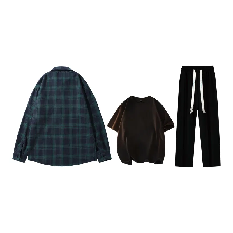 LA'T.WEEKEND Shirt Matching Set Unisex-48