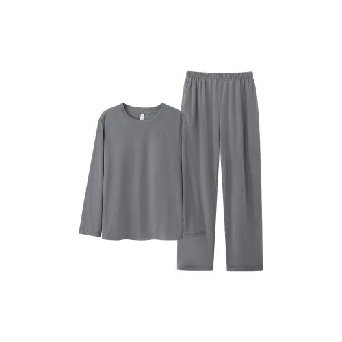 Follow The United States Pajama Set Women's Gray
