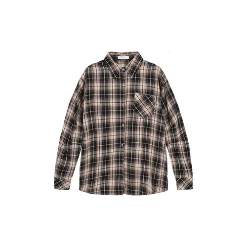 ETSE Shirts Women's Checkered Color