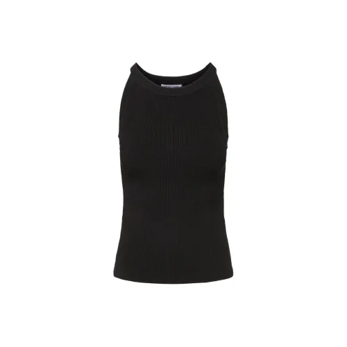 VERONICA BEARD Moulin Ribbed-knit Vest Top