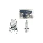 White Backpack+Boxed Steel Studs (Set of 18 Pcs+Nail Pullers)