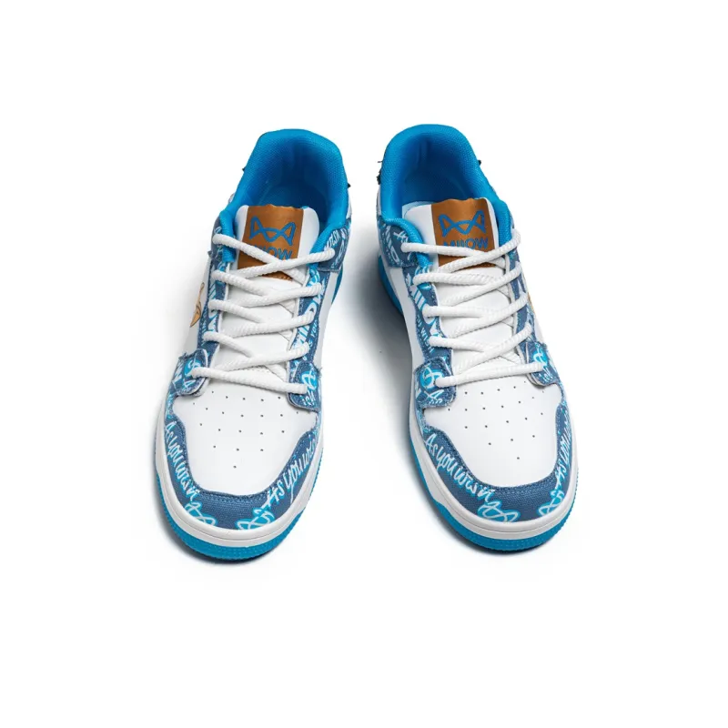 MIIOW Trend Party Series Coverage Anti-Slip Wear-Resistant Lightweight Breathable Low-Top Skateboard Shoes Unisex-6
