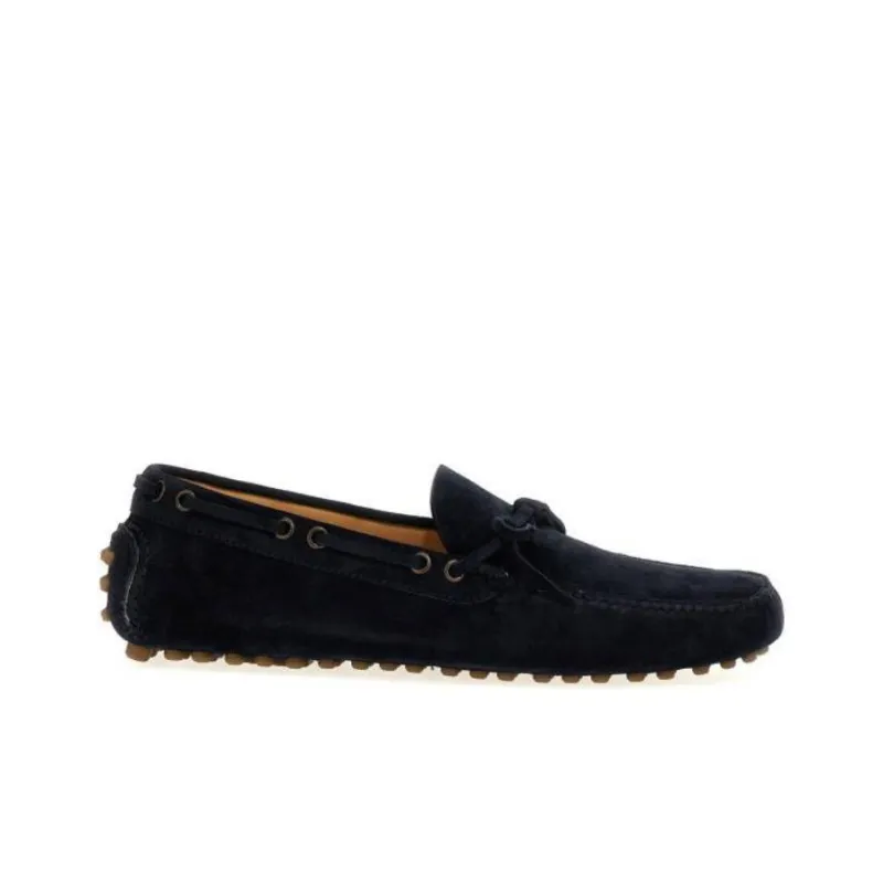 Brunello Cucinelli Lace-detailed Suede Loafers-1