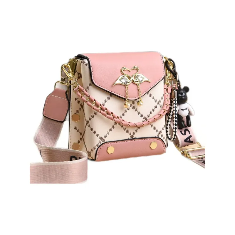 Weymond PU Small Shoulder Bag Crossbody Bag Cell Phone Pouch Regular Women's Green/Pink/White/Black/Khaki-7